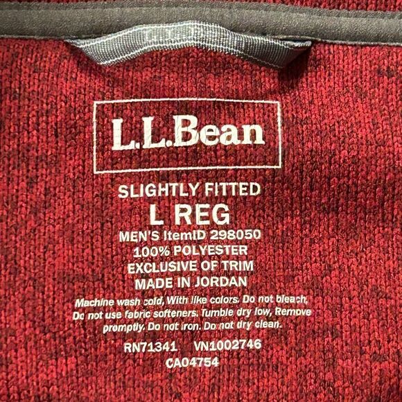 L.L.Bean Sweater Fleece Pullover - Picture 9 of 10